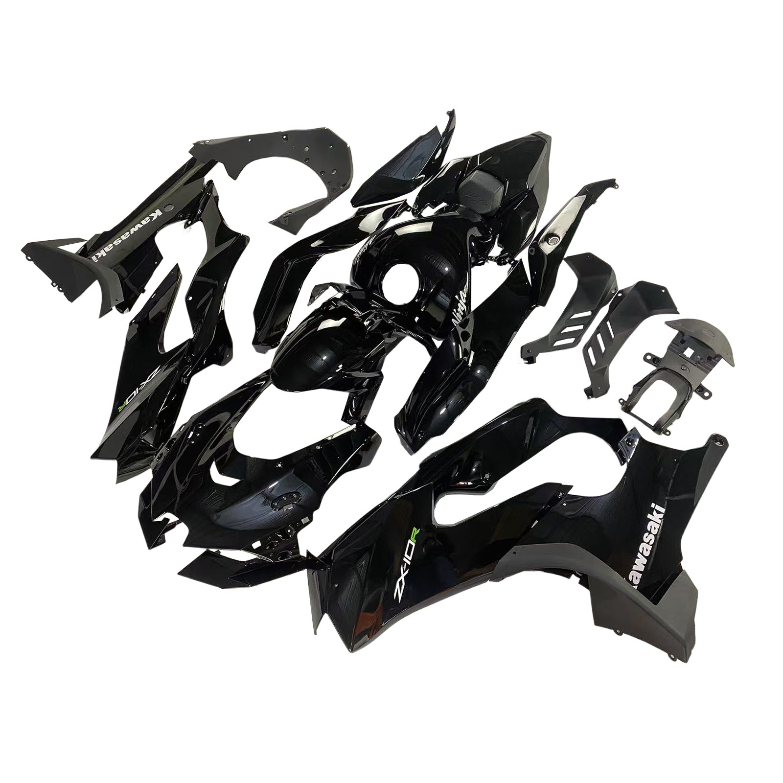 Amotopart Kawasaki ZX-10R ZX10R 2021-2023 Kuipset ABS Carrosserie