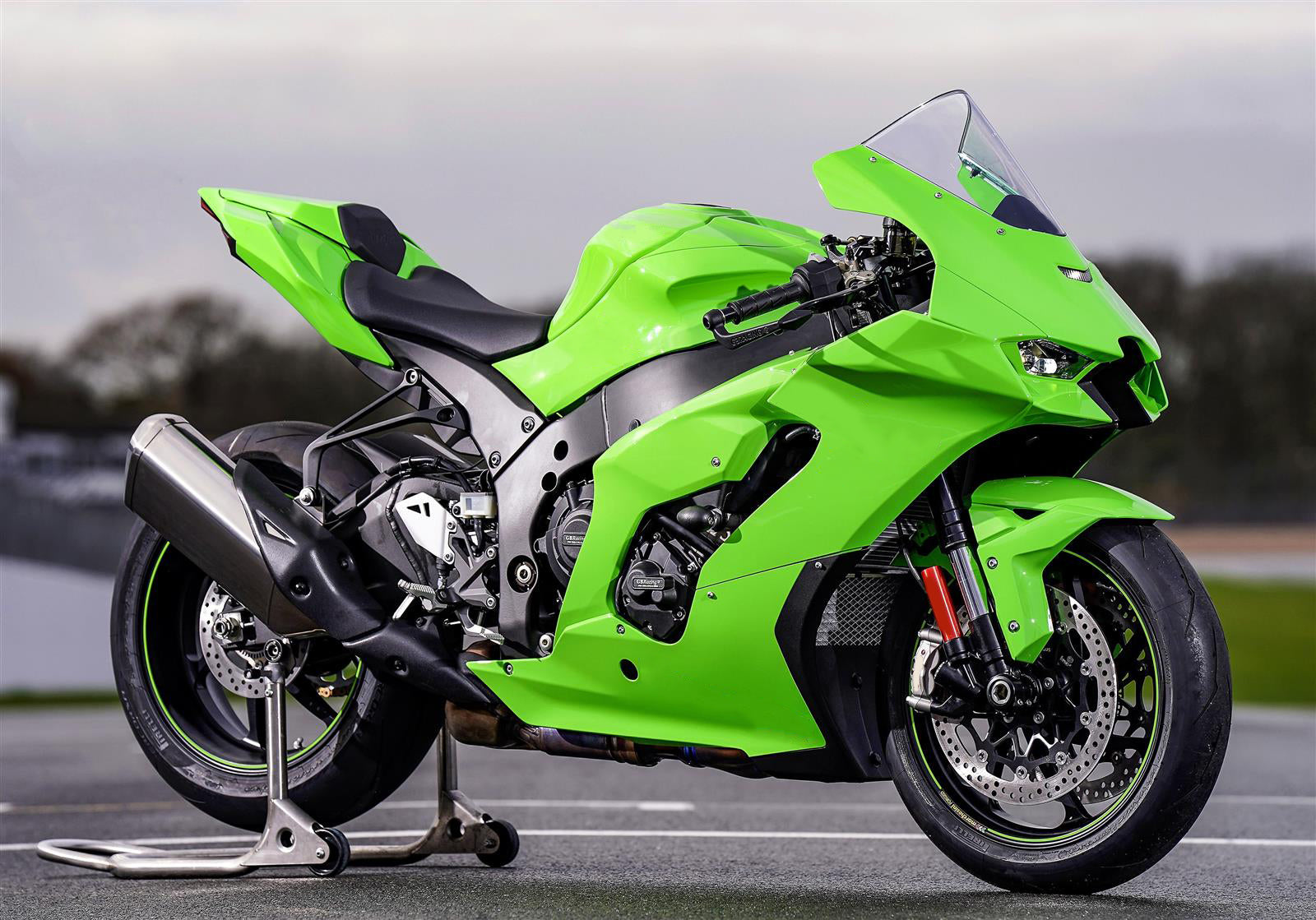 Amotopart Kawasaki ZX-10R ZX10R 2021-2023 Kit de carénage Carrosserie ABS