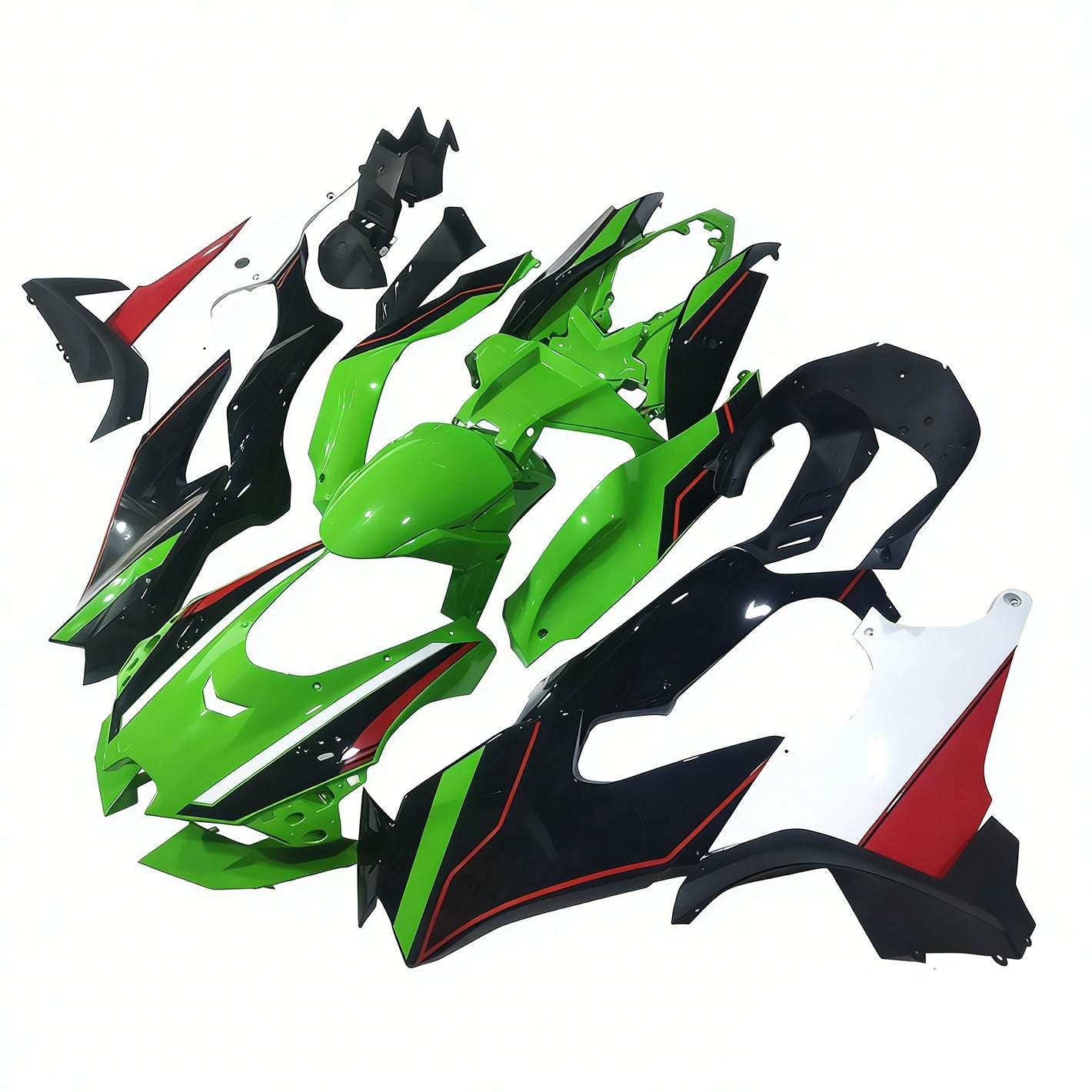 Kawasaki ZX-10R ZX-10RR 2021-2024 ABS injectiekuipset