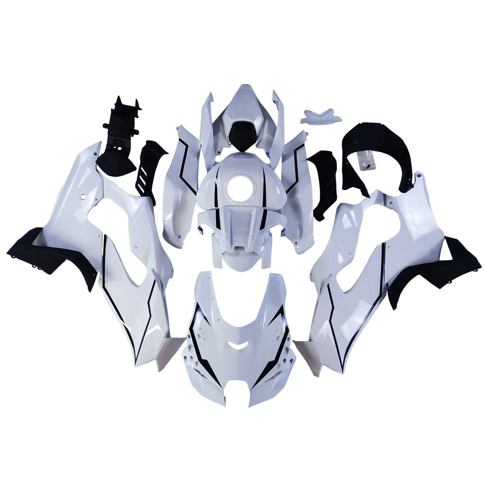 Injection Fairing Kit Bodywork ABS fit For Kawasaki ZX-10R ZX-10RR 2021-2025