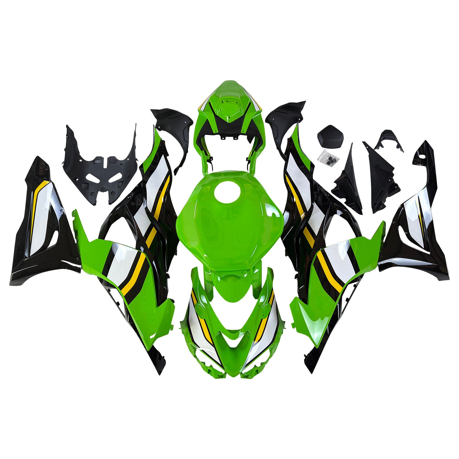 Kit de carénage d'injection Kawasaki ZX-6R ZX6R 2024, carrosserie en plastique ABS