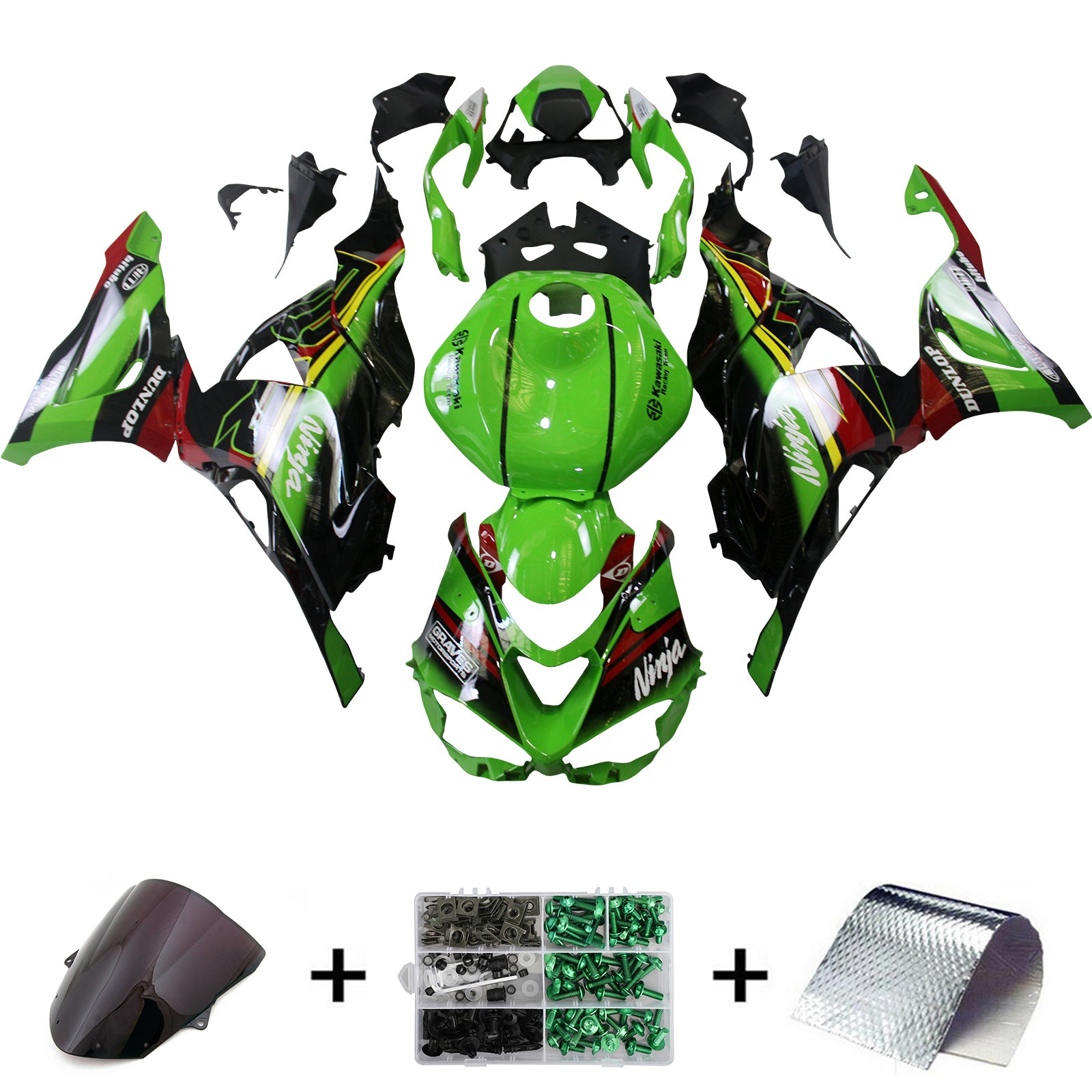 KAWASAKI ZX-6R ZX6R 2024 KIT INGECTION, ABS plastična karoserija