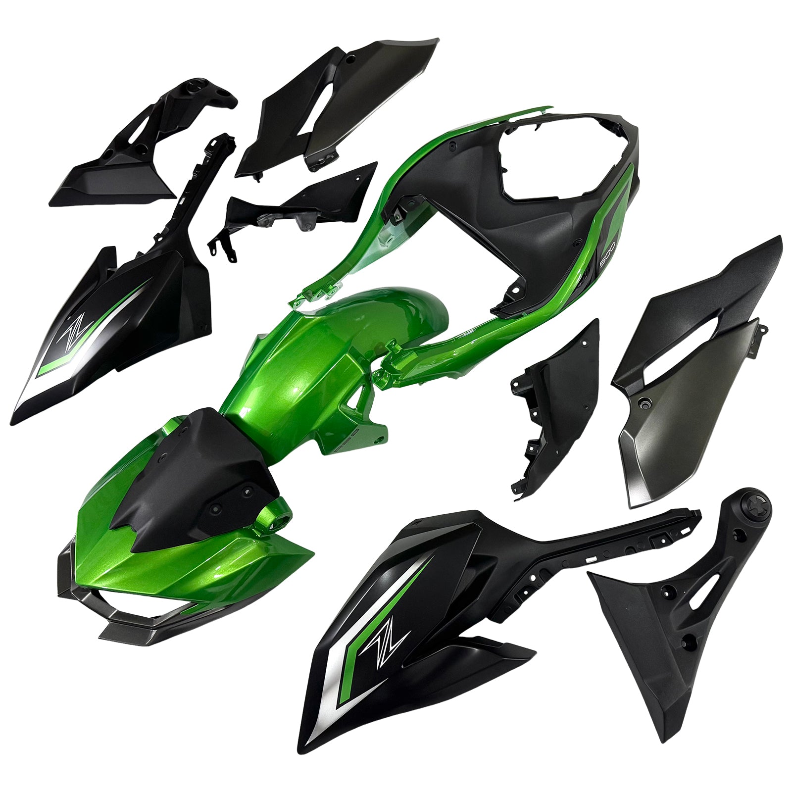 Injectie kuipkit, ABS Plastic Body voor Kawasaki Z500 2025-2026