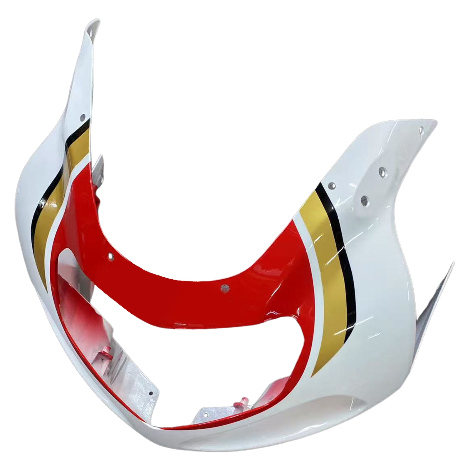 Amotopart Carénages 2000-2002 Suzuki GSXR 1000 White and Red Lucky Strike Generic