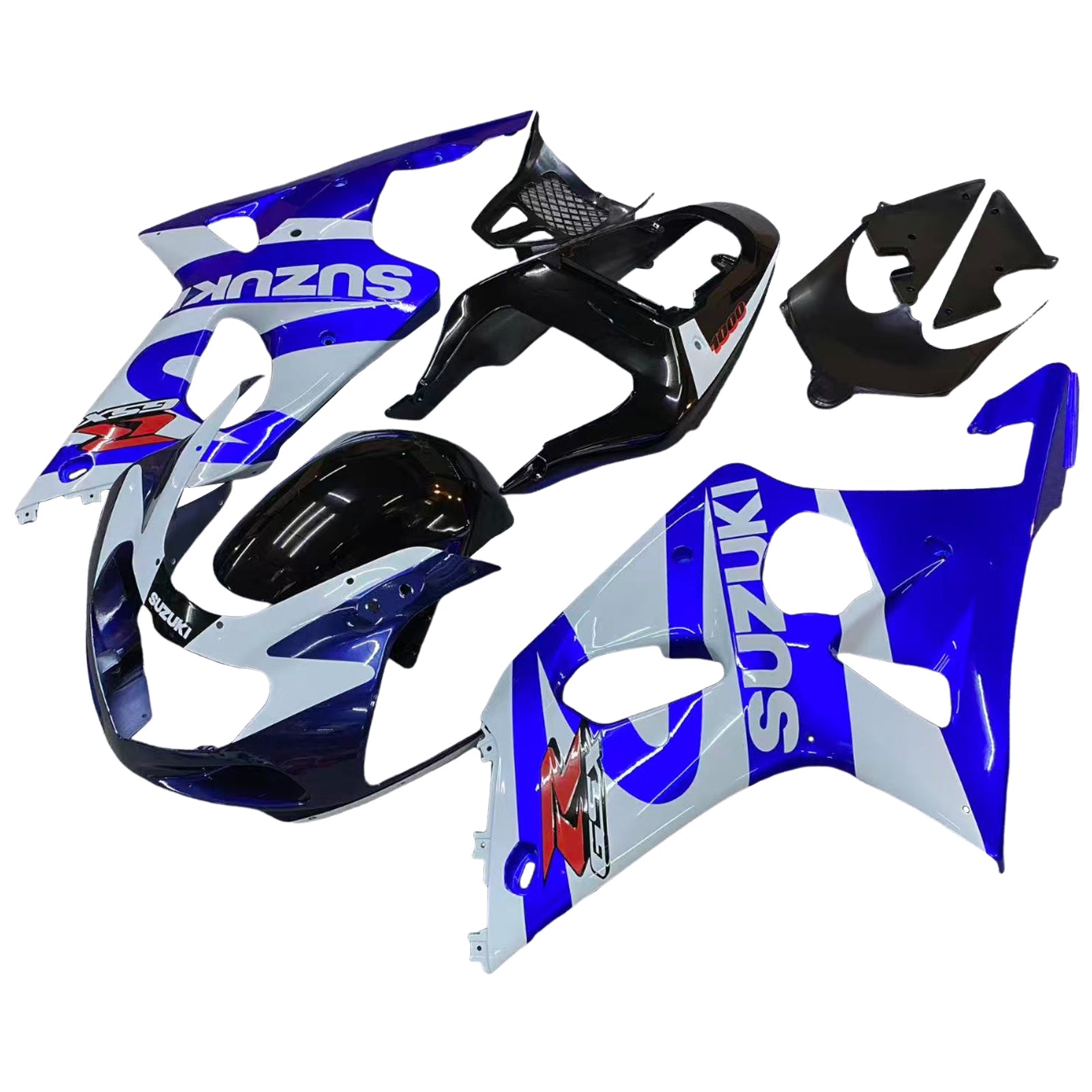 2000-2002 Suzuki GSXR1000 -sarja Bodywork ABS -injektio-injektio säädetty
