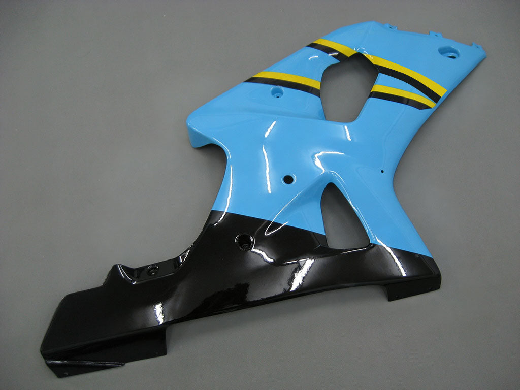 Carénages Amotopart 2000-2002 Suzuki GSXR 1000 Bleu Noir Rizla Generic