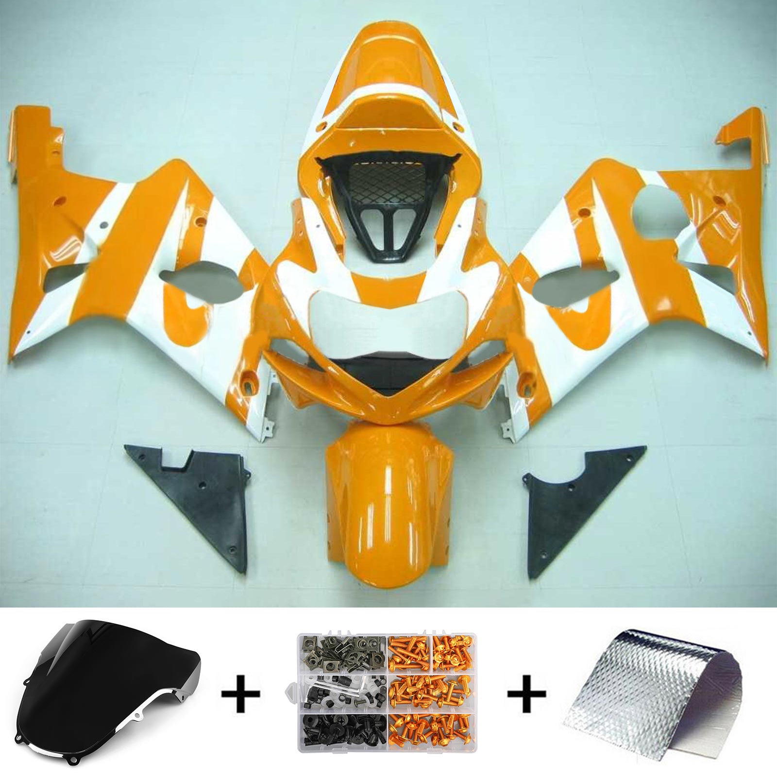 Kit carena Amotopart Suzuki GSXR1000 2000-2002 K1 K2