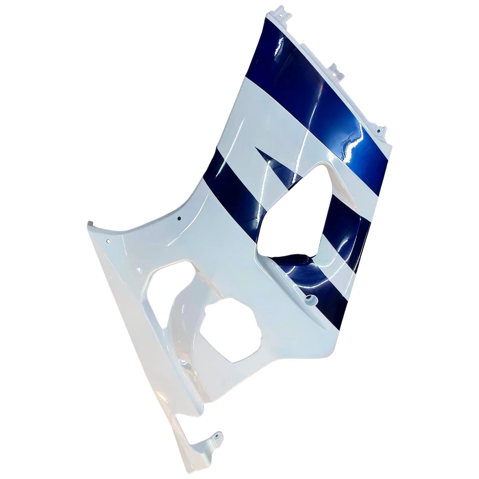Amotopart Carénages 2003-2004 Suzuki GSXR 1000 White and Blue GSXR Generic