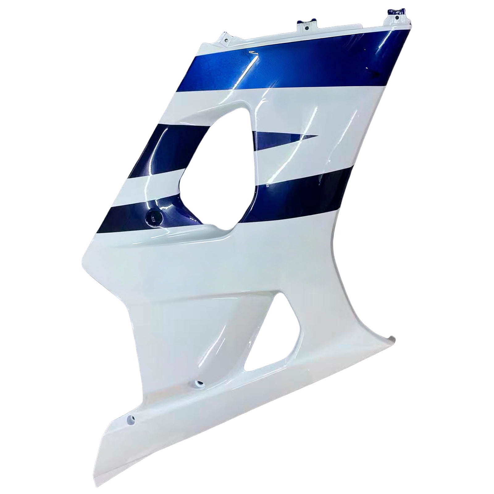 Amotopart Carénages 2003-2004 Suzuki GSXR 1000 White and Blue GSXR Generic