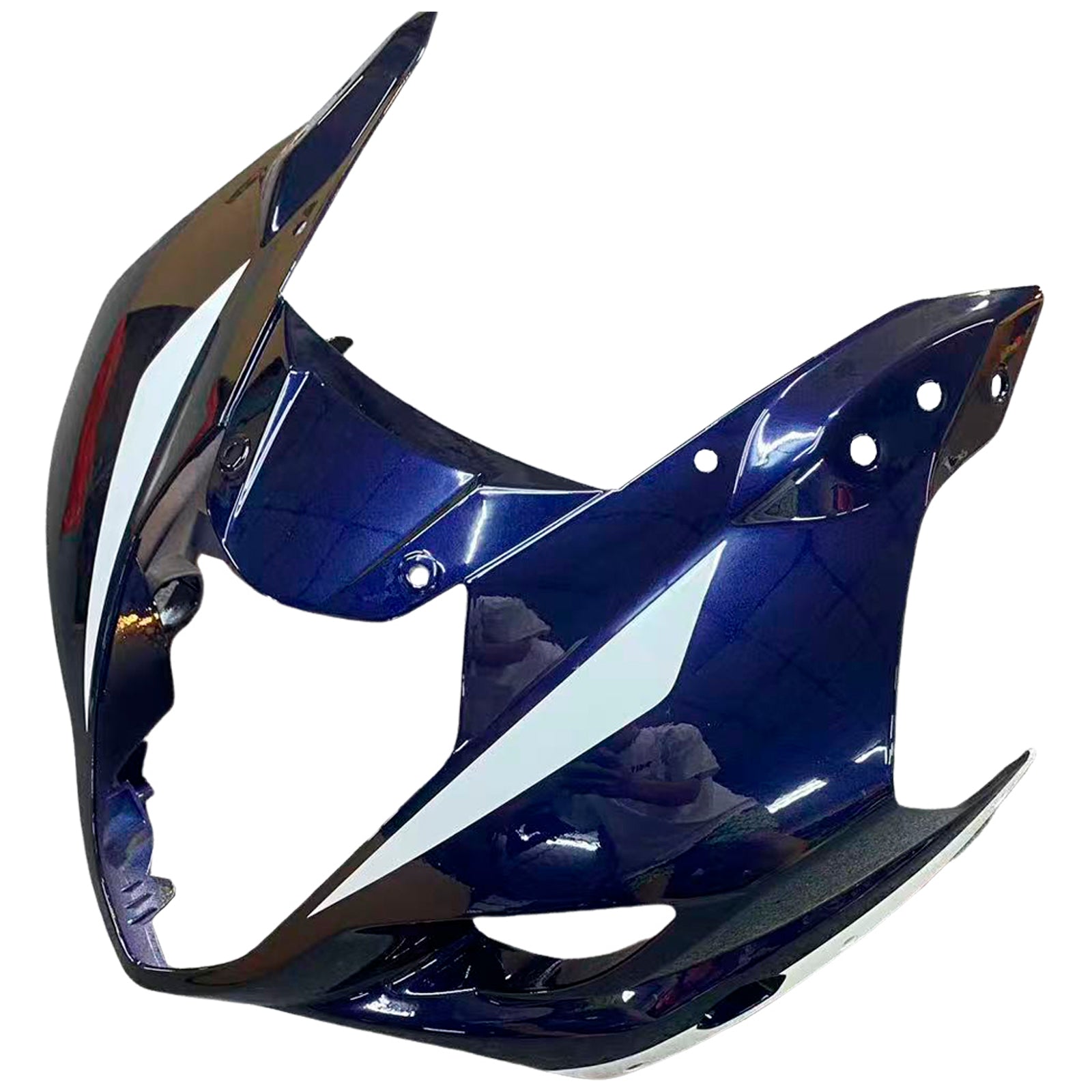 Amotopart Carénages 2003-2004 Suzuki GSXR 1000 White and Blue GSXR Generic