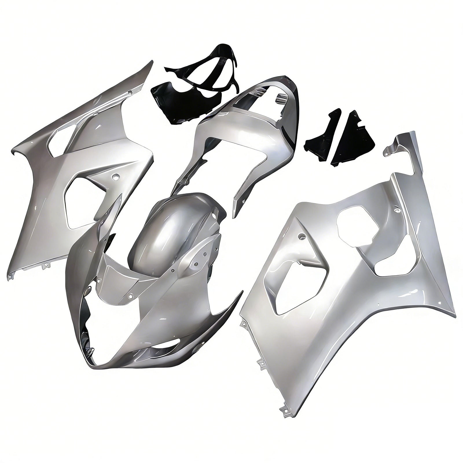 Owiewki Amotopart 2003-2004 Suzuki GSXR 1000 Silver GSXR Generic