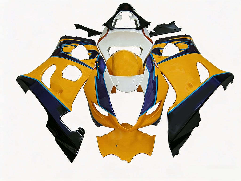 Owiewki Amotopart 2003-2004 Suzuki GSXR 1000 Żółto-biała Corona Generic