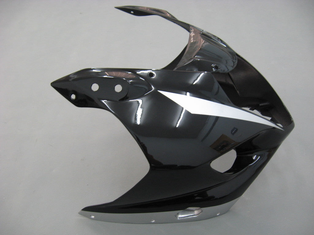 Amotopart Carénages 2003-2004 Suzuki GSXR 1000 Noir & Blanc GSXR Generic