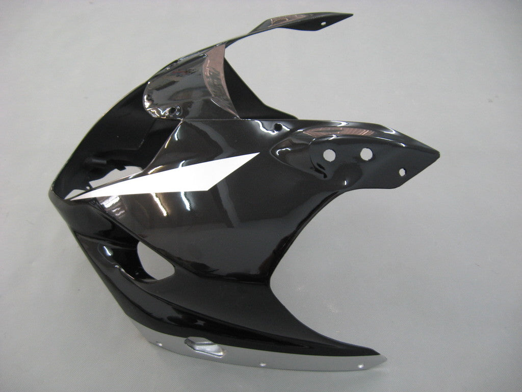 Amotopart Carénages 2003-2004 Suzuki GSXR 1000 Noir & Blanc GSXR Generic