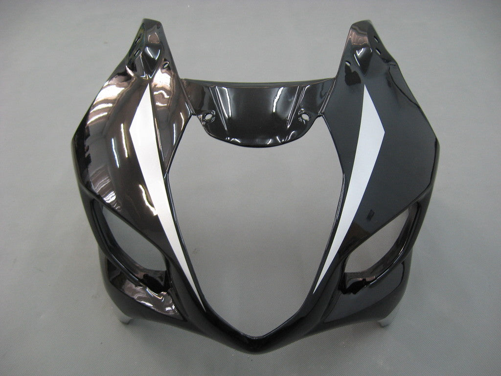 Amotopart Carénages 2003-2004 Suzuki GSXR 1000 Noir & Blanc GSXR Generic