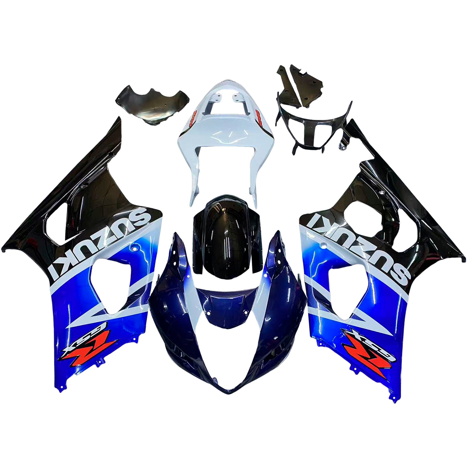 Ruiskutussuojasarja Kori Muovi ABS sopii Suzuki GSXR1000 2003-2004