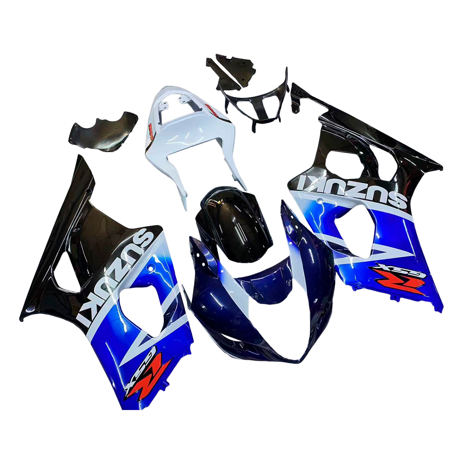 Ruiskutussuojasarja Kori Muovi ABS sopii Suzuki GSXR1000 2003-2004