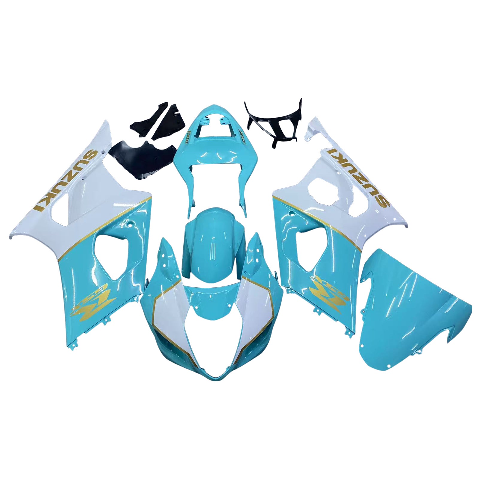 Amotopart Suzuki GSXR1000 2003-2004 Kit de carénage K3