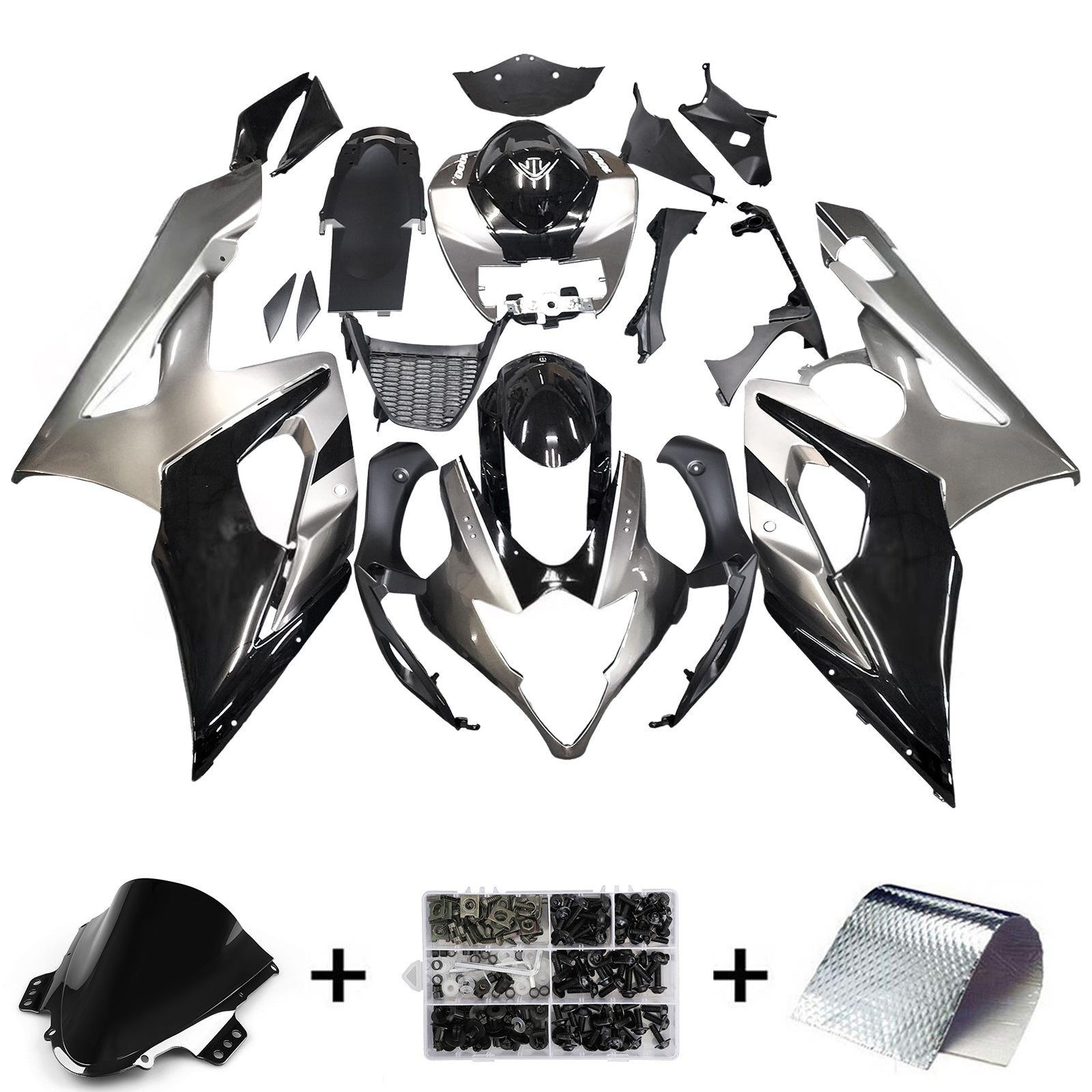 2005-2006 Suzuki GSXR1000 komplet za injekcijo kvadratne karoserije ABS v prilagojenem prilagojenem