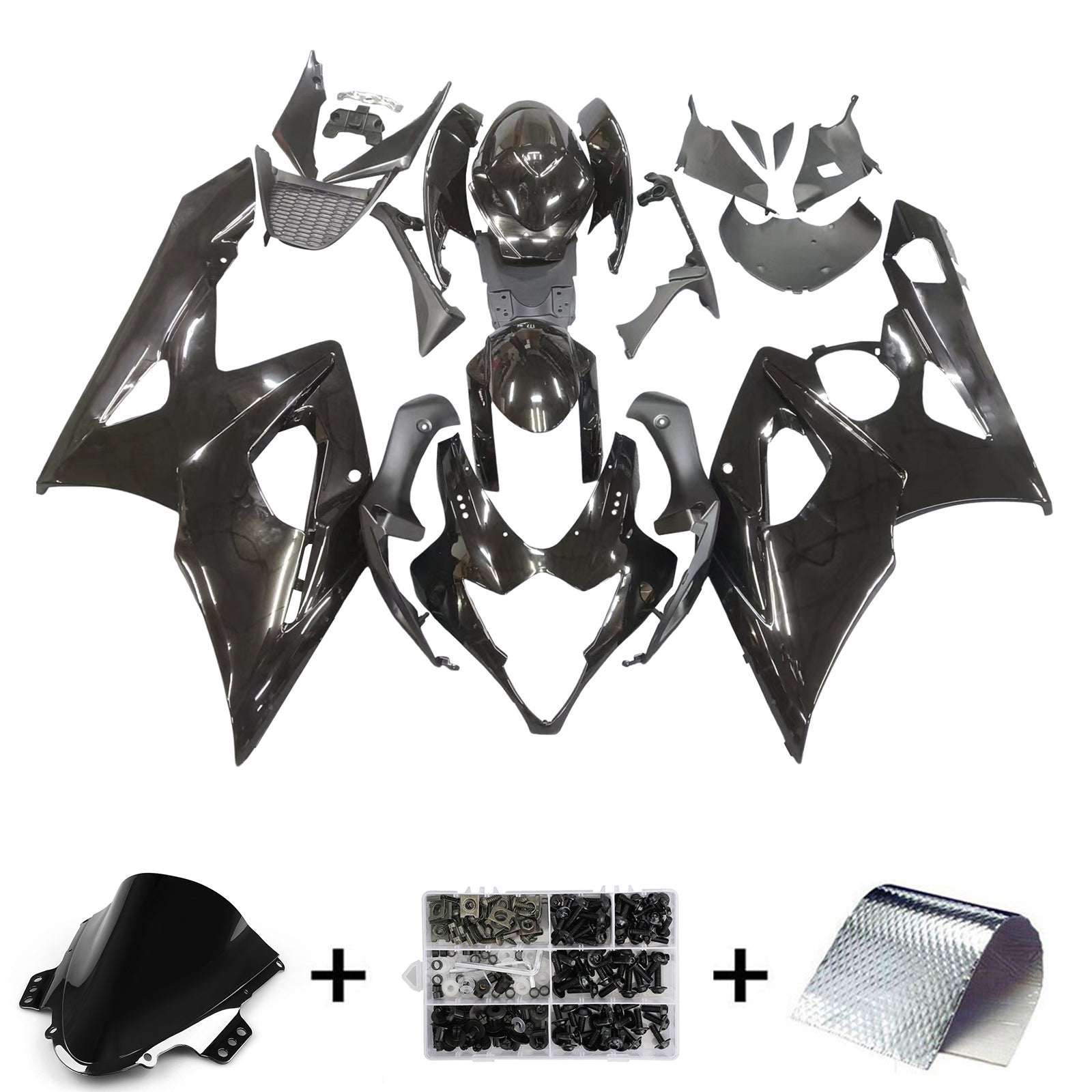 2005-2006 suzuki gsxr1000 Kit de carenado de inyección de carrocería Plástico ABS equipado