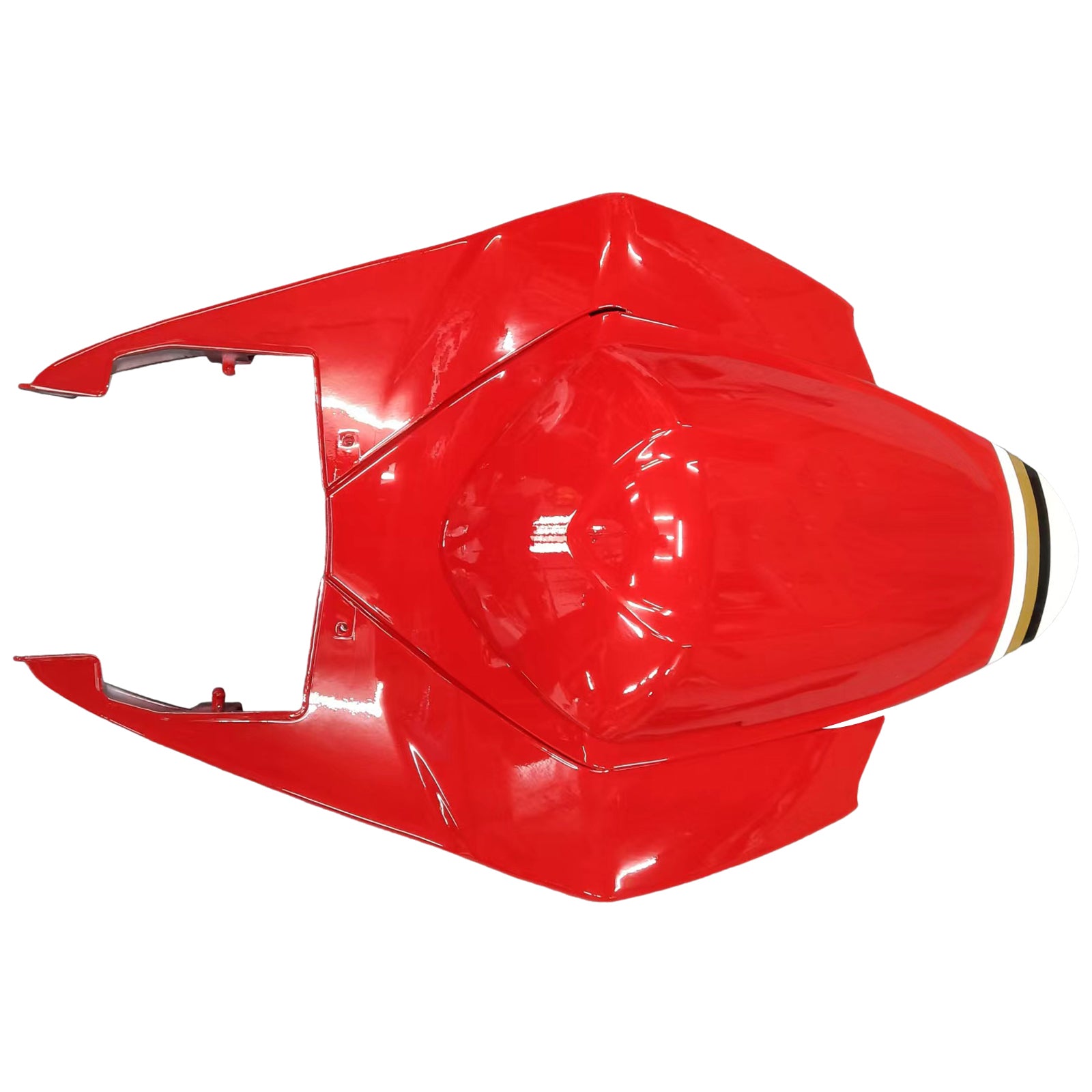 Amotopart Carénages 2005-2006 Suzuki GSXR 1000 Blanc & Rouge Lucky Strike Generic