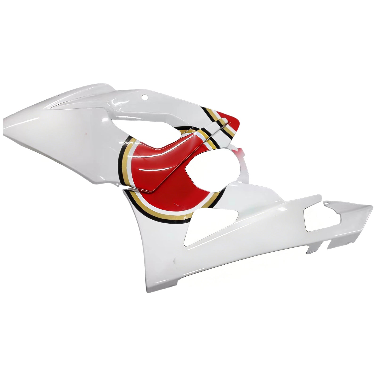Amotopart Carénages 2005-2006 Suzuki GSXR 1000 Blanc & Rouge Lucky Strike Generic