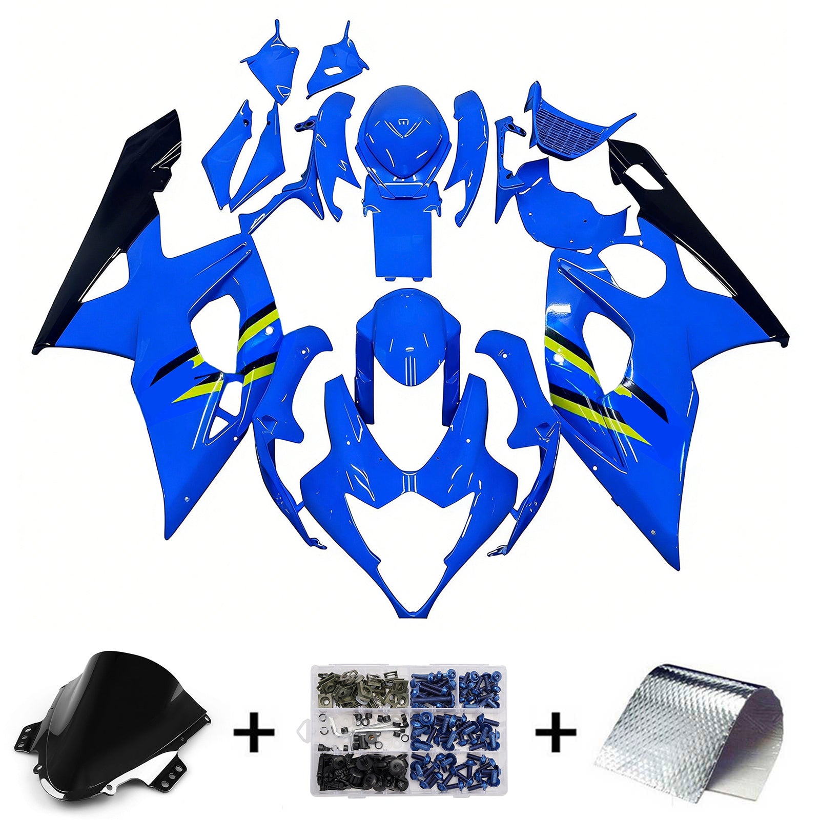 Mercati Amotopart 2005-2006 Suzuki GSXR 1000 Blue Rizla generico