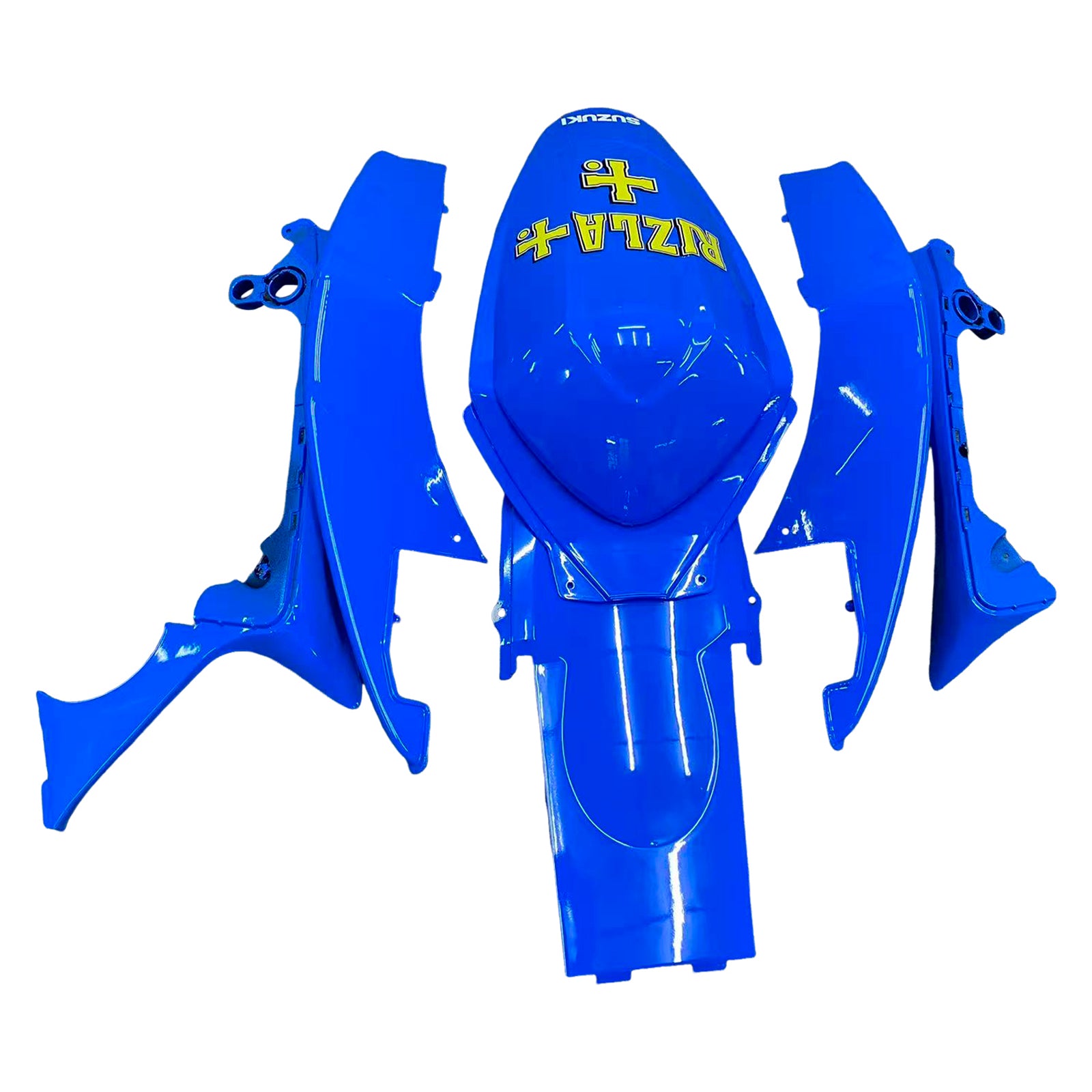 Carénages Amotopart 2005-2006 Suzuki GSXR 1000 Bleu Rizla Generic
