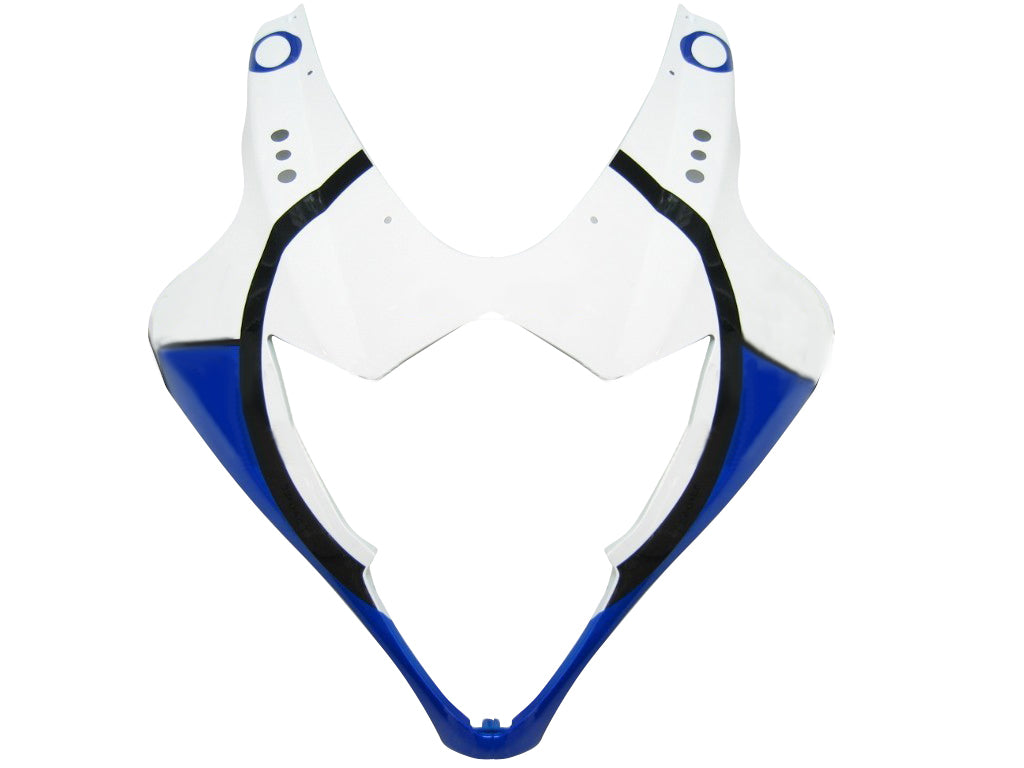 Amotopart Carénages 2005-2006 Suzuki GSXR 1000 Blanc & Bleu Jordan Generic