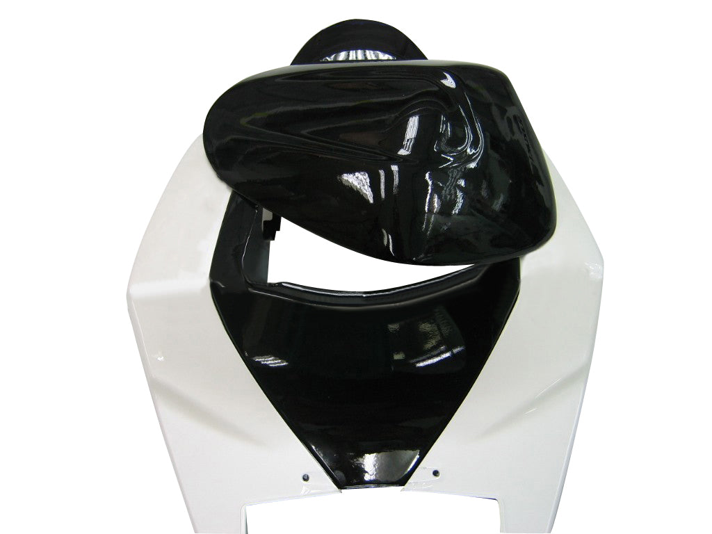 Amotopart Carénages 2005-2006 Suzuki GSXR 1000 Blanc & Noir GSXR Generic