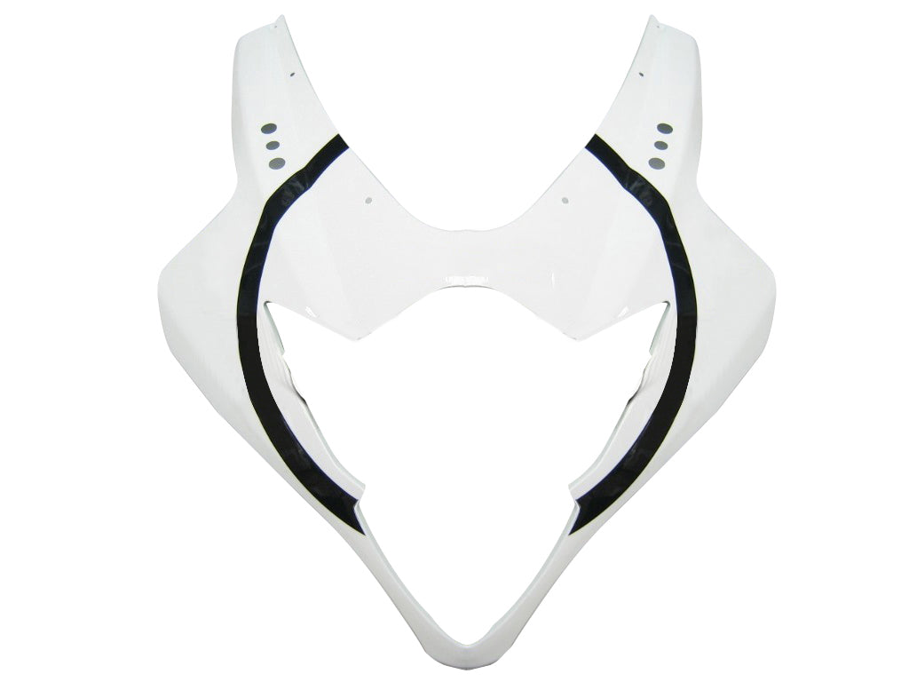 Amotopart Carénages 2005-2006 Suzuki GSXR 1000 Blanc & Noir Jordan Generic
