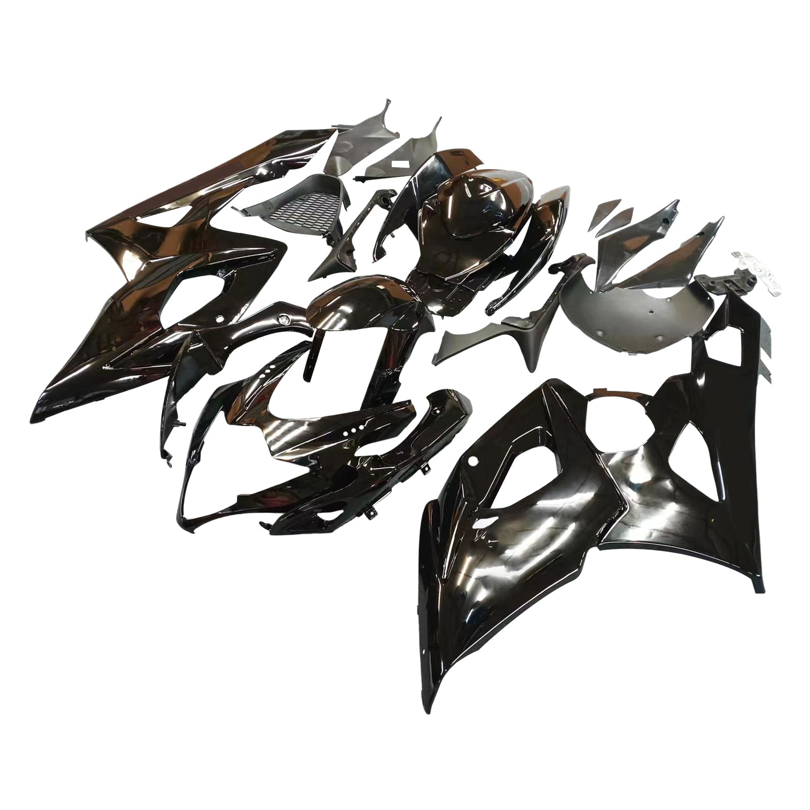 Amotopart Suzuki GSXR1000 2005-2006 K5 ABS muovinen korin suojasarja