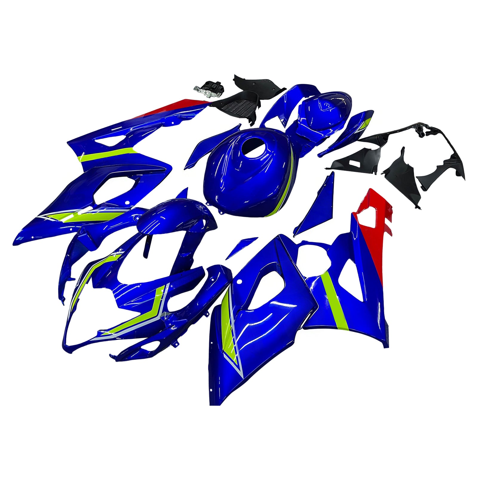 Amotopart Suzuki GSXR1000 2005-2006 K5 Kit de Farerage Corrosserie Plastic Abs