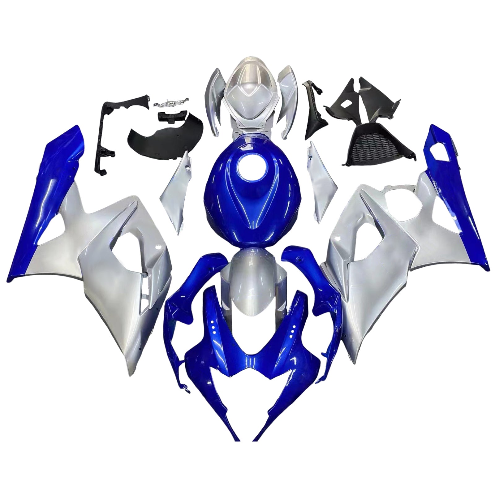 Amotopart Suzuki GSXR1000 2005-2006 K5 ABS muovinen korin suojasarja