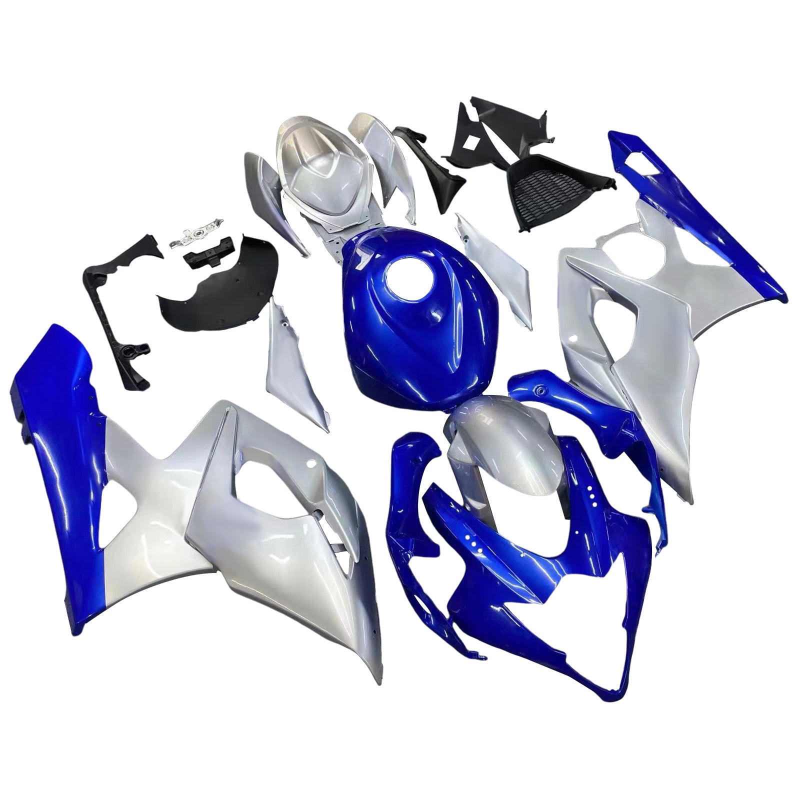 Amotopart Suzuki GSXR1000 2005-2006 K5 ABS muovinen korin suojasarja
