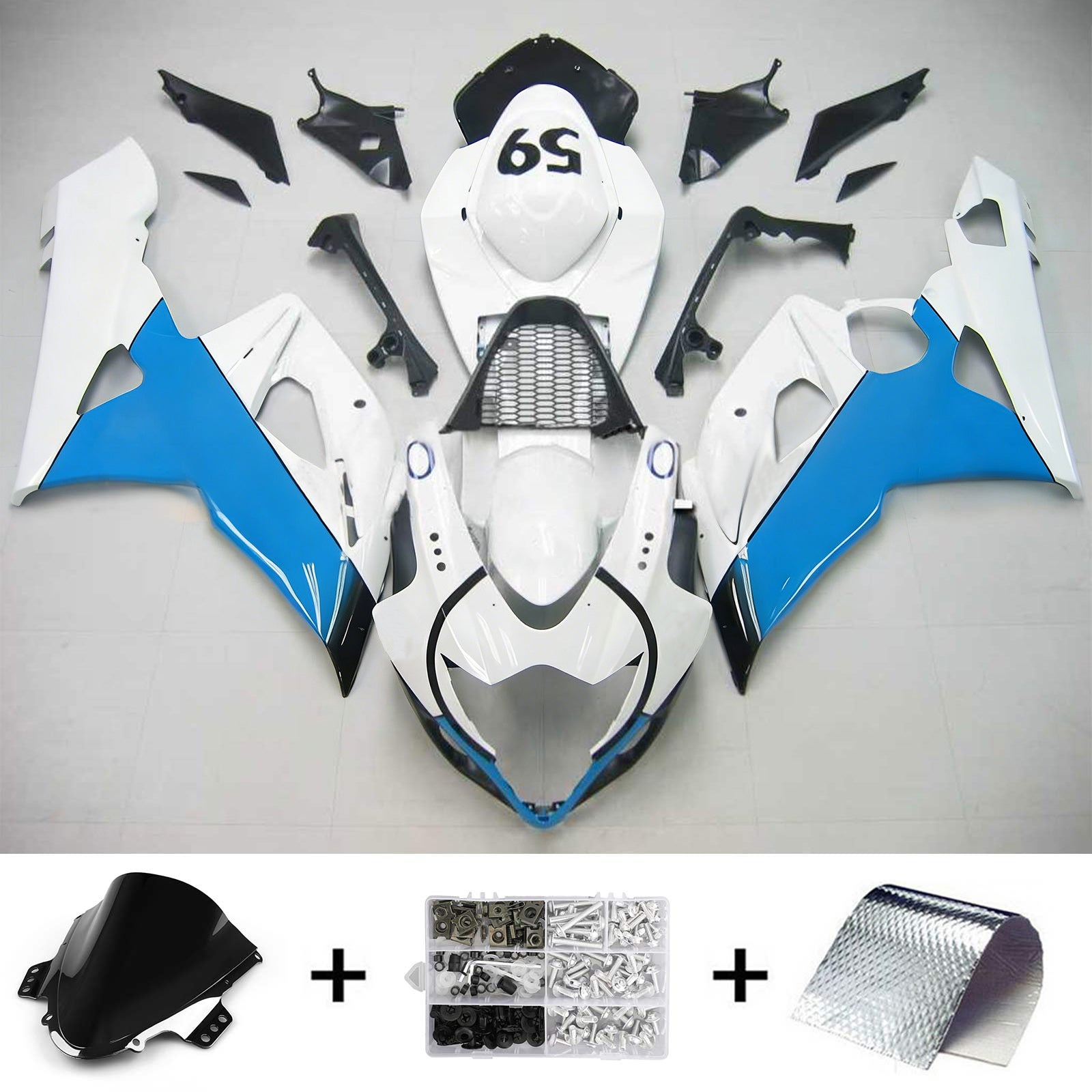 Kit carena Amotopart Suzuki GSXR1000 2005-2006