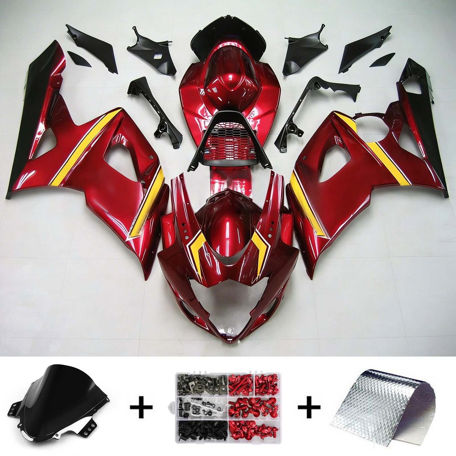 Kit de carénage Amotopart Suzuki GSXR1000 2005-2006