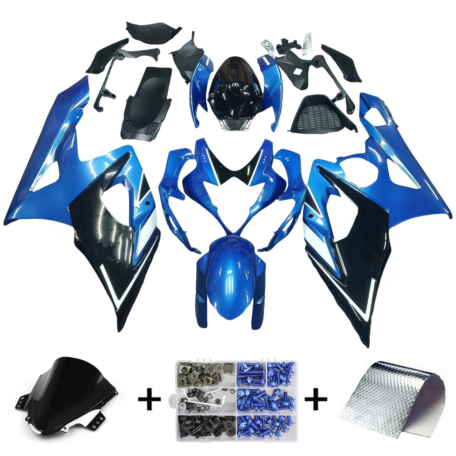 Kit de carénage Amotopart Suzuki GSXR1000 2005-2006