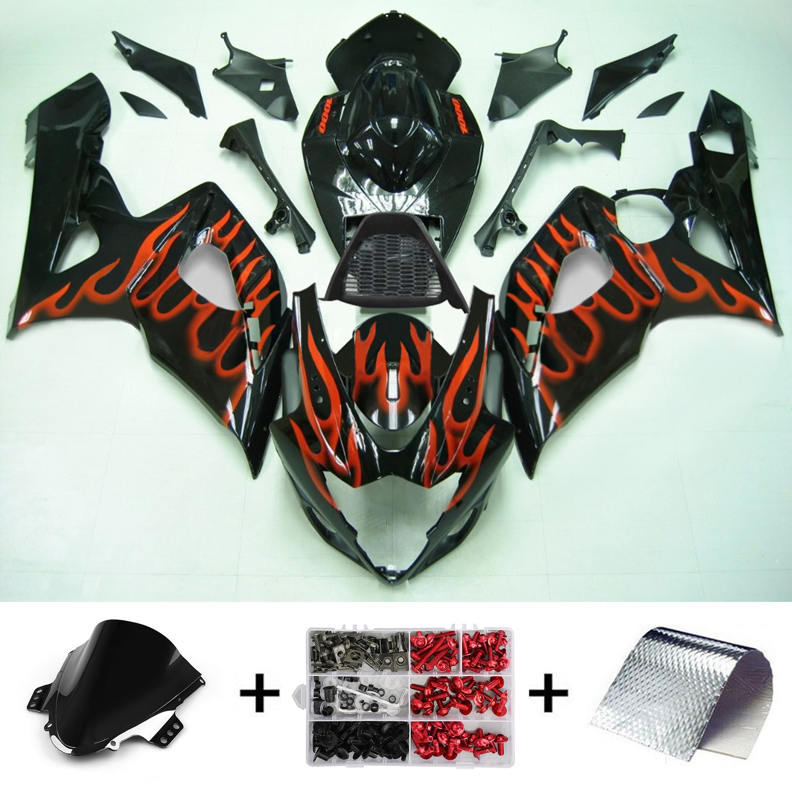 Kit carena Amotopart Suzuki GSXR1000 2005-2006