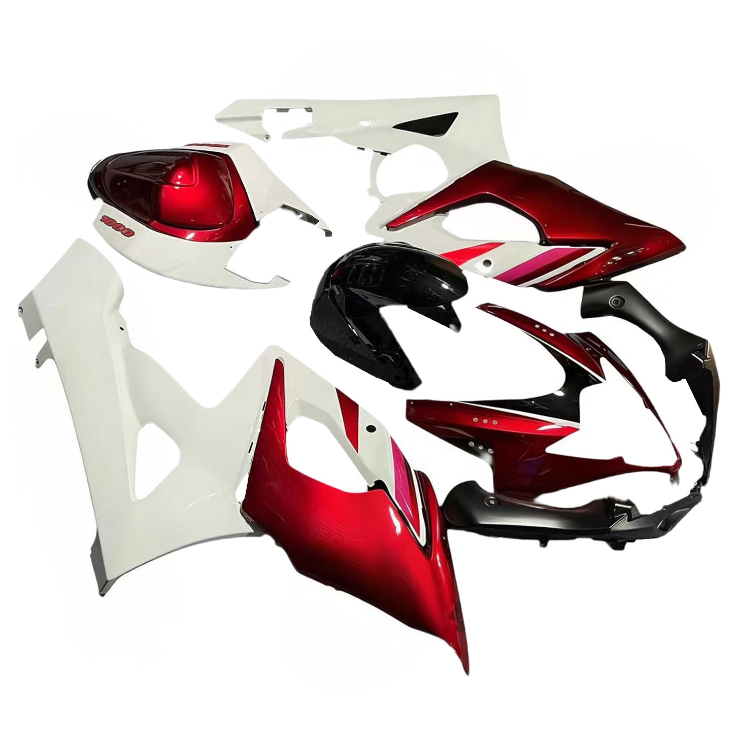 Amotopart Suzuki GSXR1000 2005-2006 K5 Kit de carénage carrosserie plastique ABS