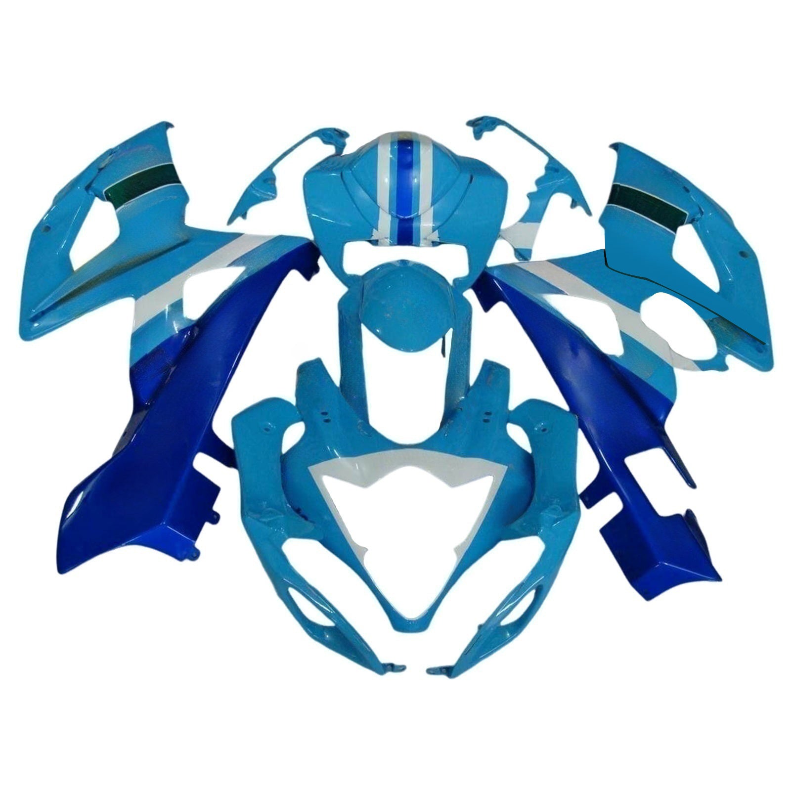 Amotopart Suzuki GSXR1000 2005-2006 K5 ABS muovinen korin suojasarja