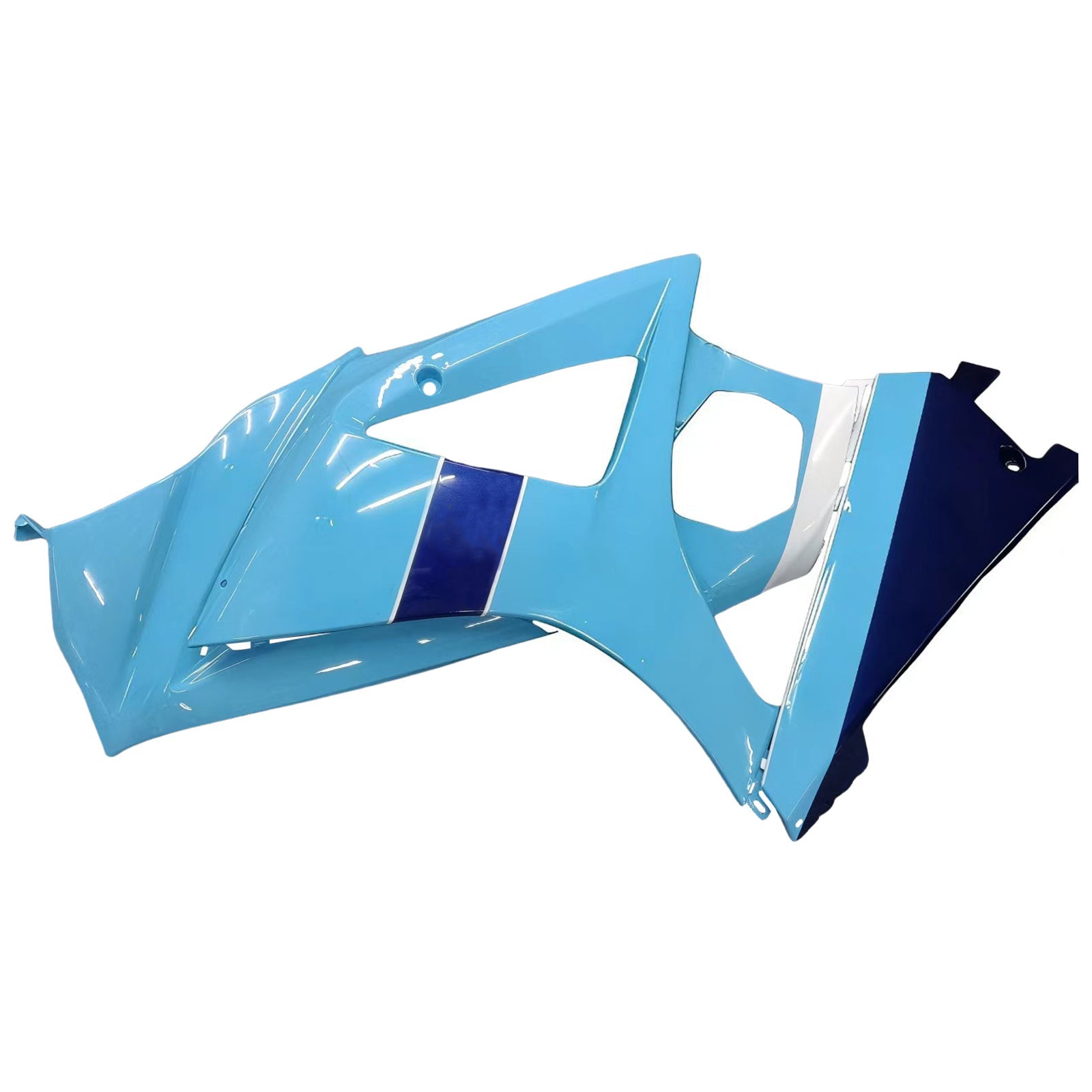 Carénages Amotopart 2007-2008 Suzuki GSXR 1000 Bleu Rizla Generic