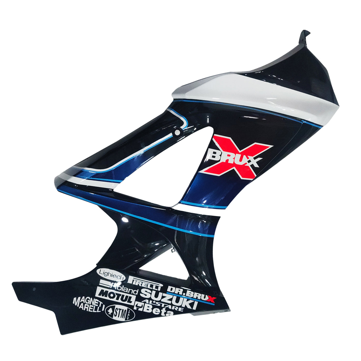 Amotopart stroomlijnkappen 2007-2008 Suzuki GSXR 1000 Veelkleurig Brux Generiek