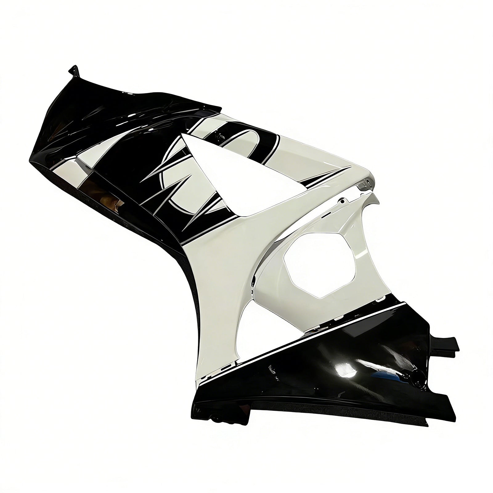 Carénages Amotopart 2007-2008 Suzuki GSXR 1000 Noir & Blanc GSXR Generic