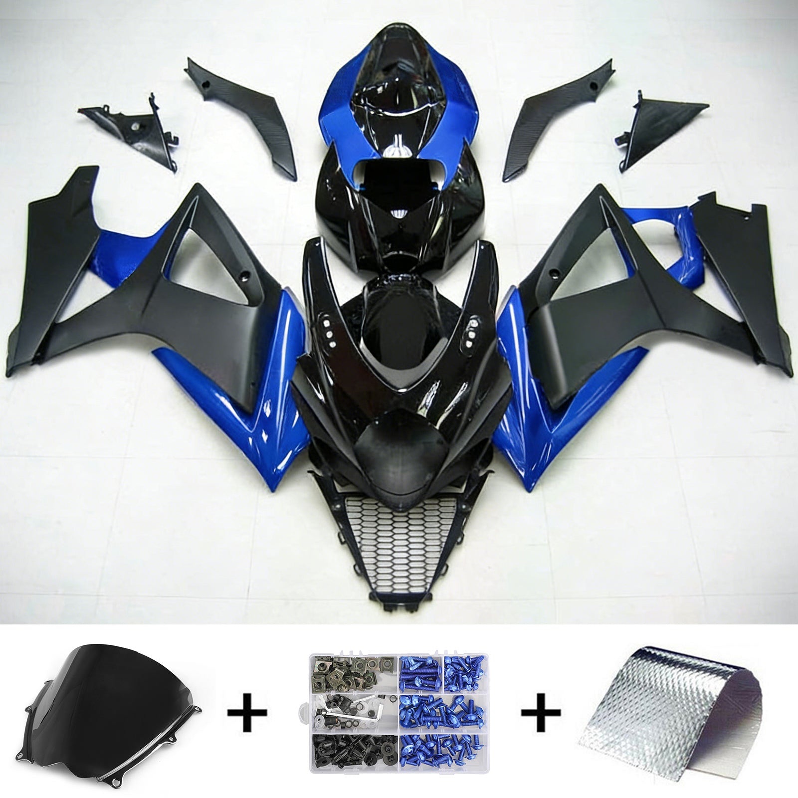 Kit de carénage Amotopart Suzuki GSXR1000 2007-2008