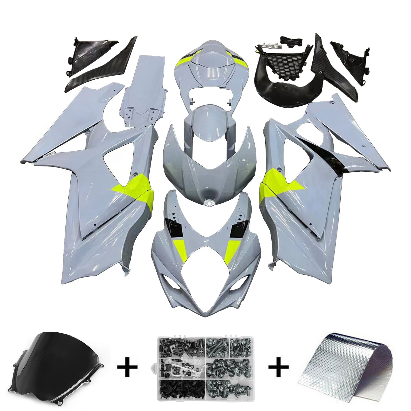 Kit de carénage Amotopart Suzuki GSXR1000 2007-2008