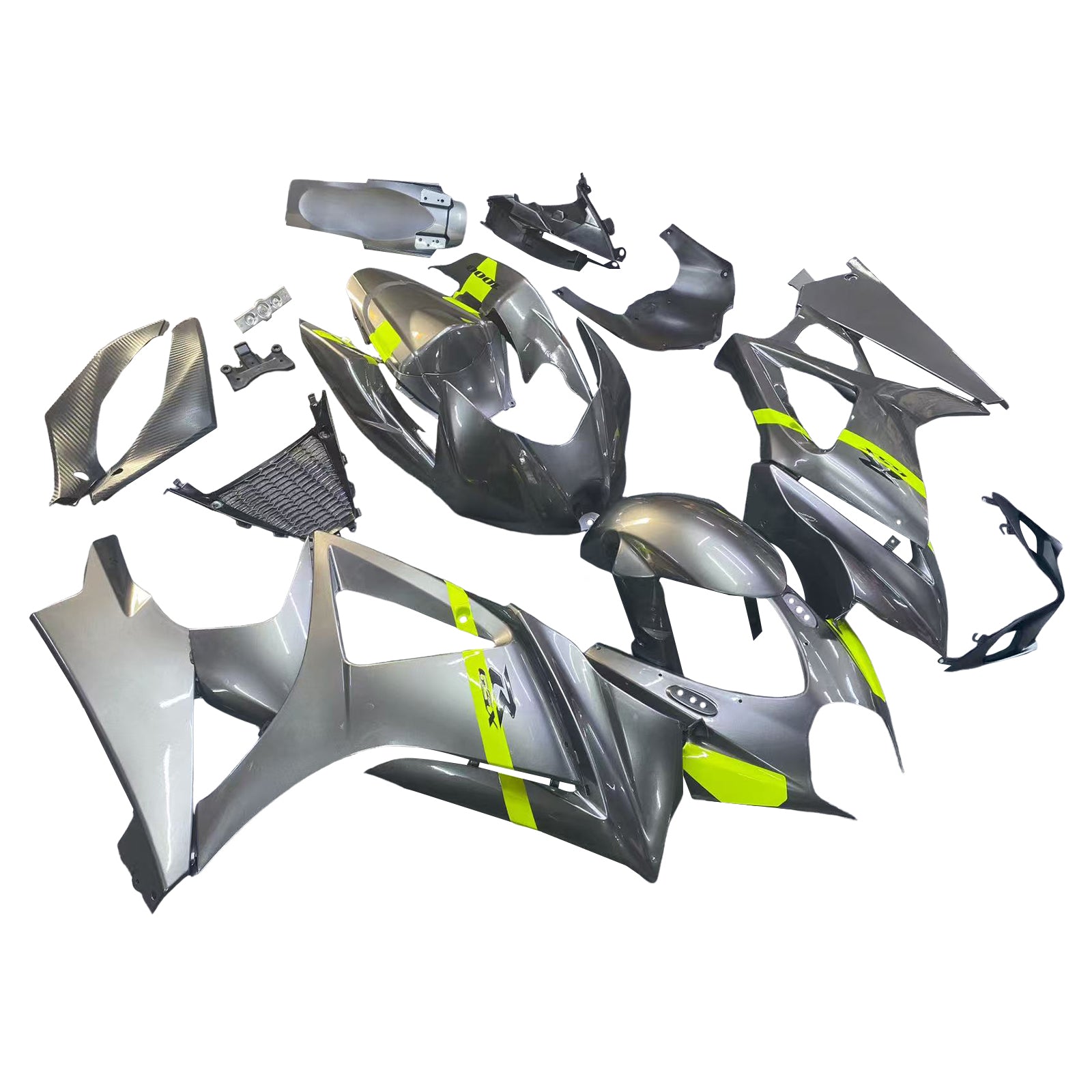 Amotopart Suzuki GSXR1000 2007-2008 K7 Kit carenatura carrozzeria in plastica ABS