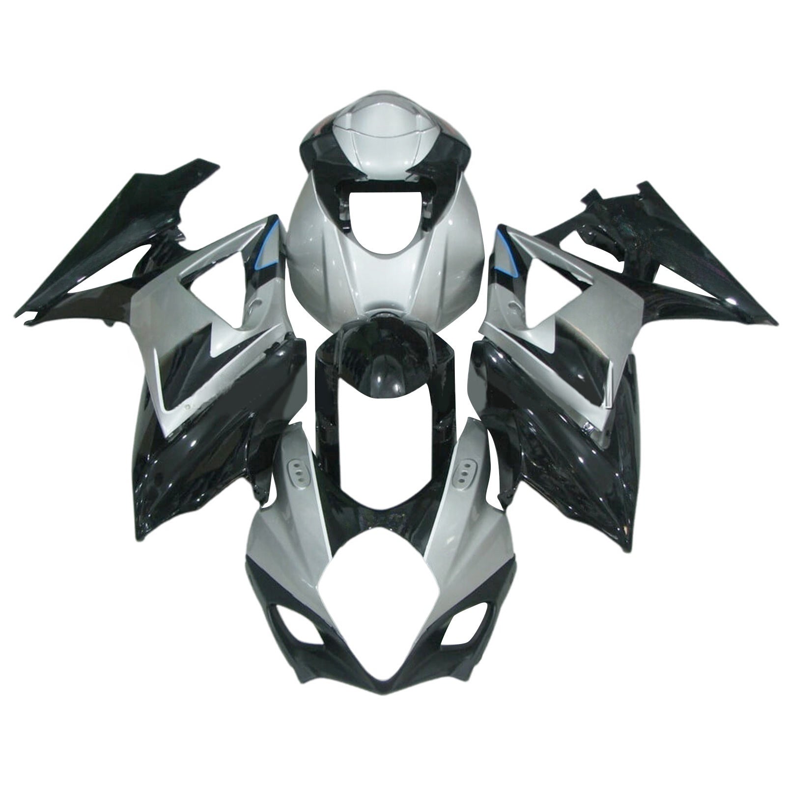 Amotopart Suzuki GSXR1000 2007-2008 K7 ABS muovinen korin suojasarja