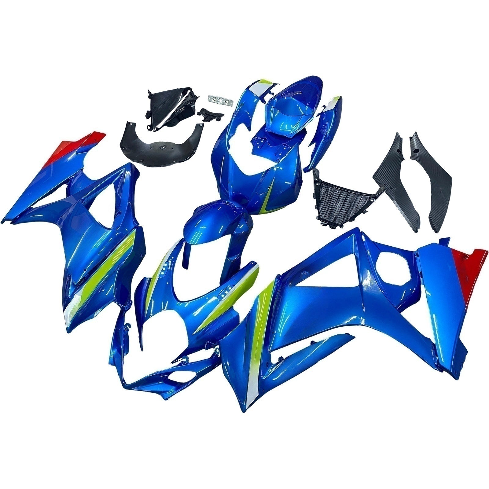 Amotopart Suzuki GSXR1000 2007-2008 K7 Kit de carénage carrosserie plastique ABS