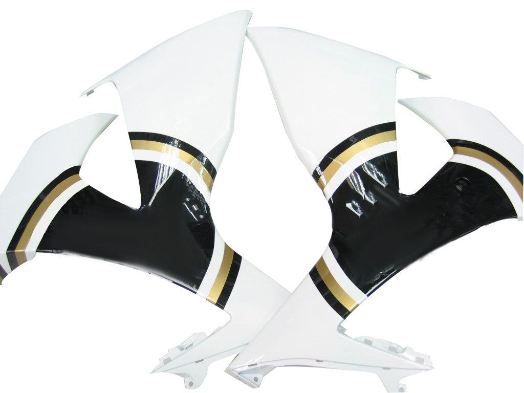 Carénages Amotopart 2009-2016 Suzuki GSXR 1000 Blanc Noir Or Lucky Strike Generic